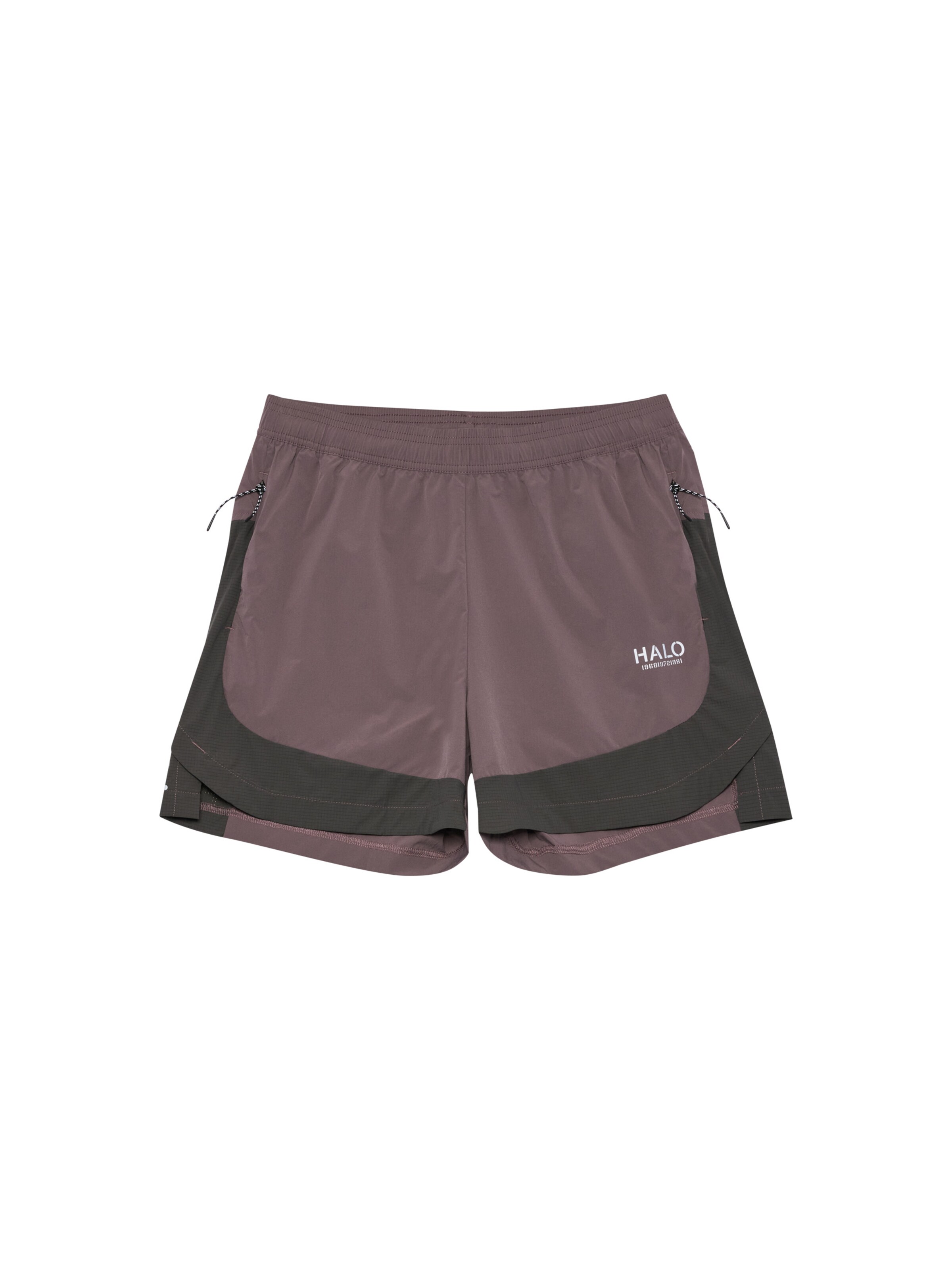 HALO Regular Sportshorts 'Division' in Grau: Vorderseite