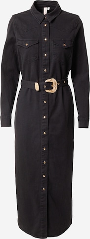 ONLYKošulja haljina 'ARCADIA' - crna boja: prednji dio