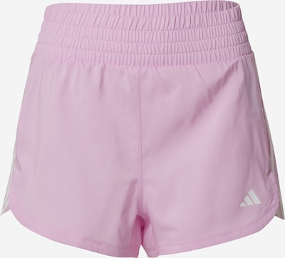 ADIDAS PERFORMANCE Pantalón deportivo 'PACER' en lavanda / blanco, Vista del producto