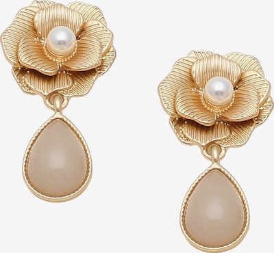 Auskarai 'Abi' iš SOHI, spalva – Auksas / perlų balta, Prekių apžvalga