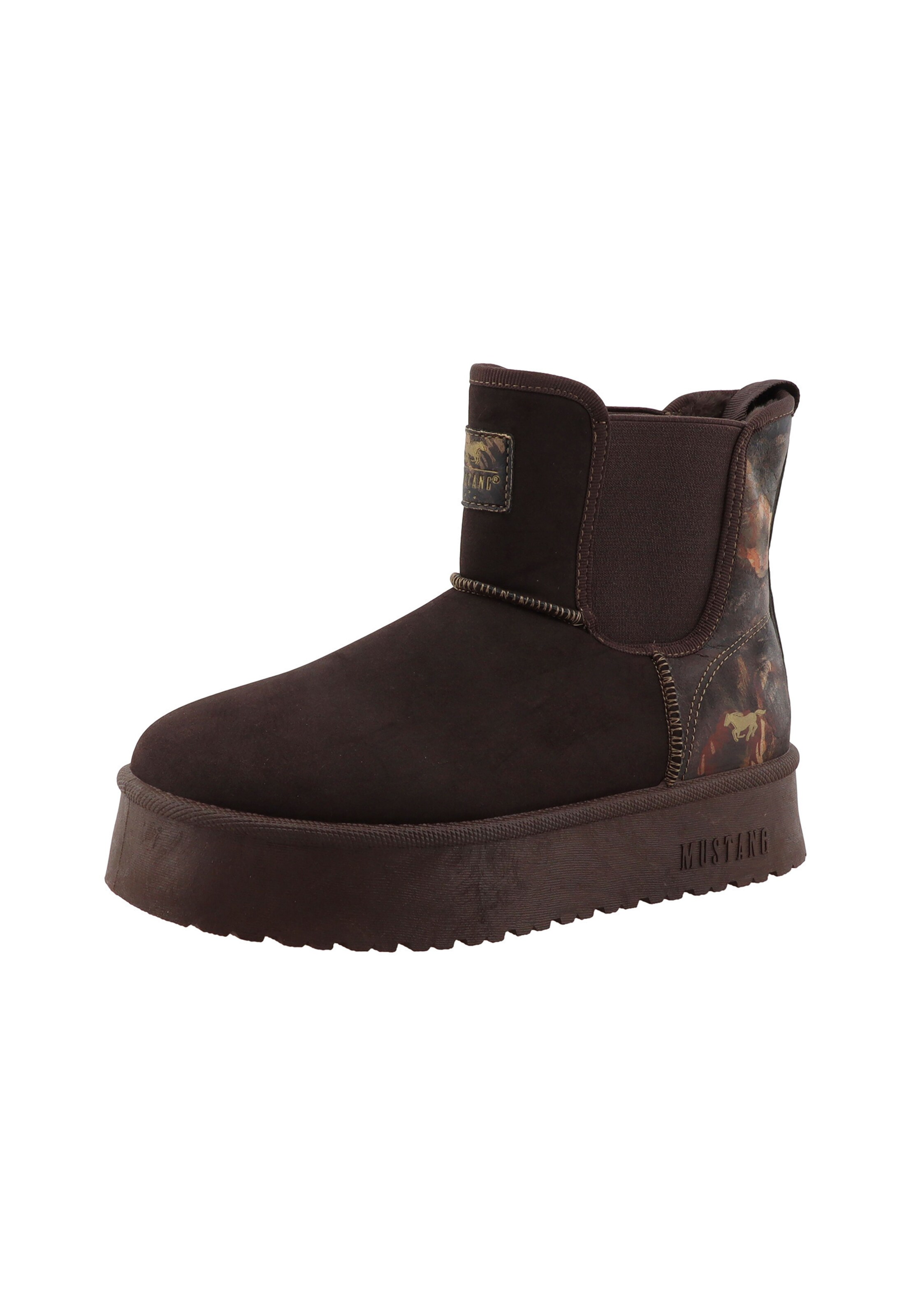 MUSTANG - Botas em castanho: frente