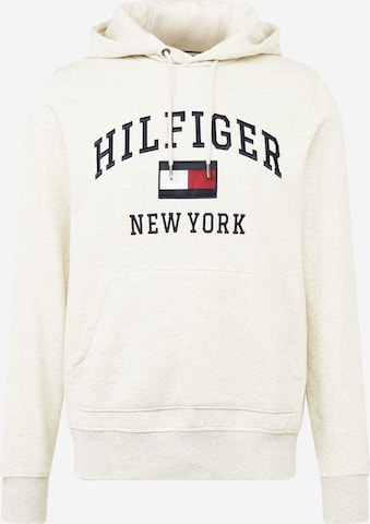 Sweat-shirt TOMMY HILFIGER en blanc : devant