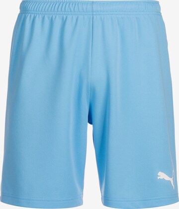 Regular Pantalon de sport 'TeamRise' PUMA en bleu : devant