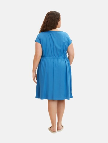 Tom Tailor Women + Dress in Blue