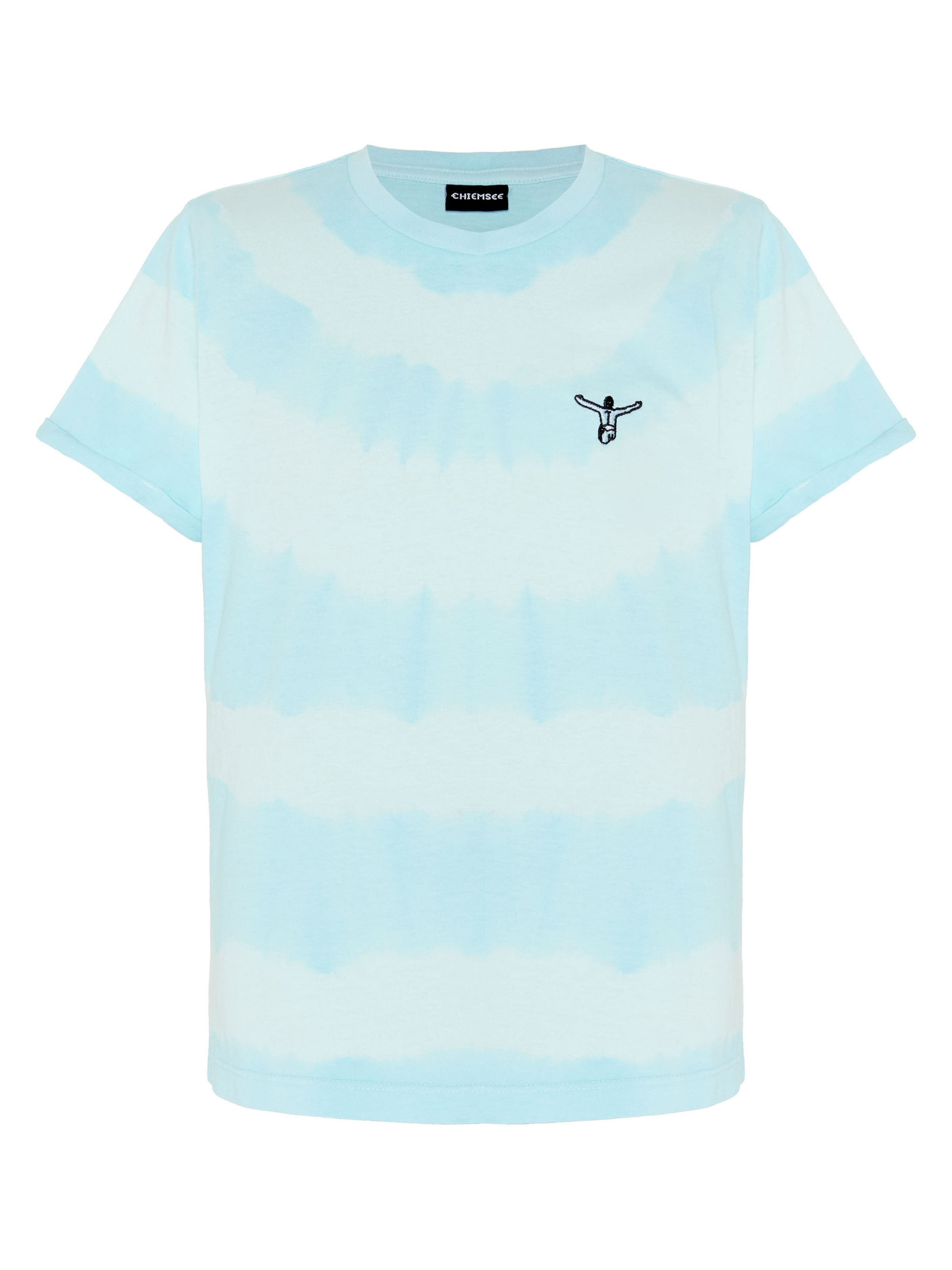 CHIEMSEE Shirt ' mit Batik-Färbung ' in Blue: front