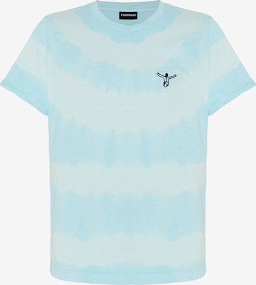 CHIEMSEE Shirt ' mit Batik-Färbung ' in Blue: front