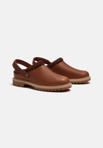 TIMBERLAND Slipper 'Clog Shoe' – hnědá