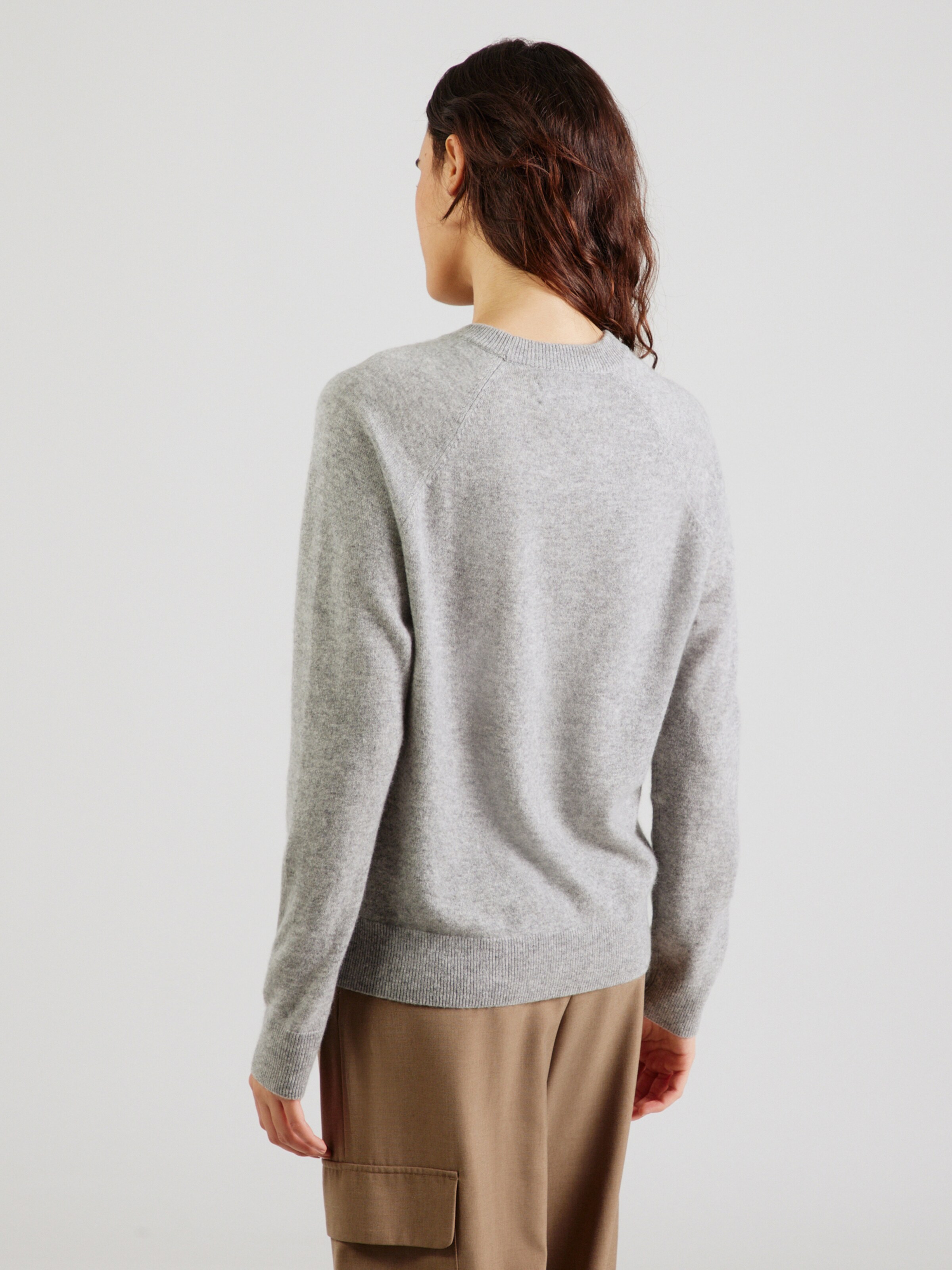 Samsøe Samsøe Sweater 'Boston' in Mottled Grey | ABOUT YOU