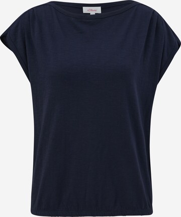 s.Oliver T-Shirt in Blau: predná strana