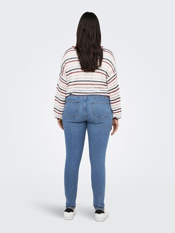 ONLY Carmakoma Skinny Jeans 'CARBilly' i blå
