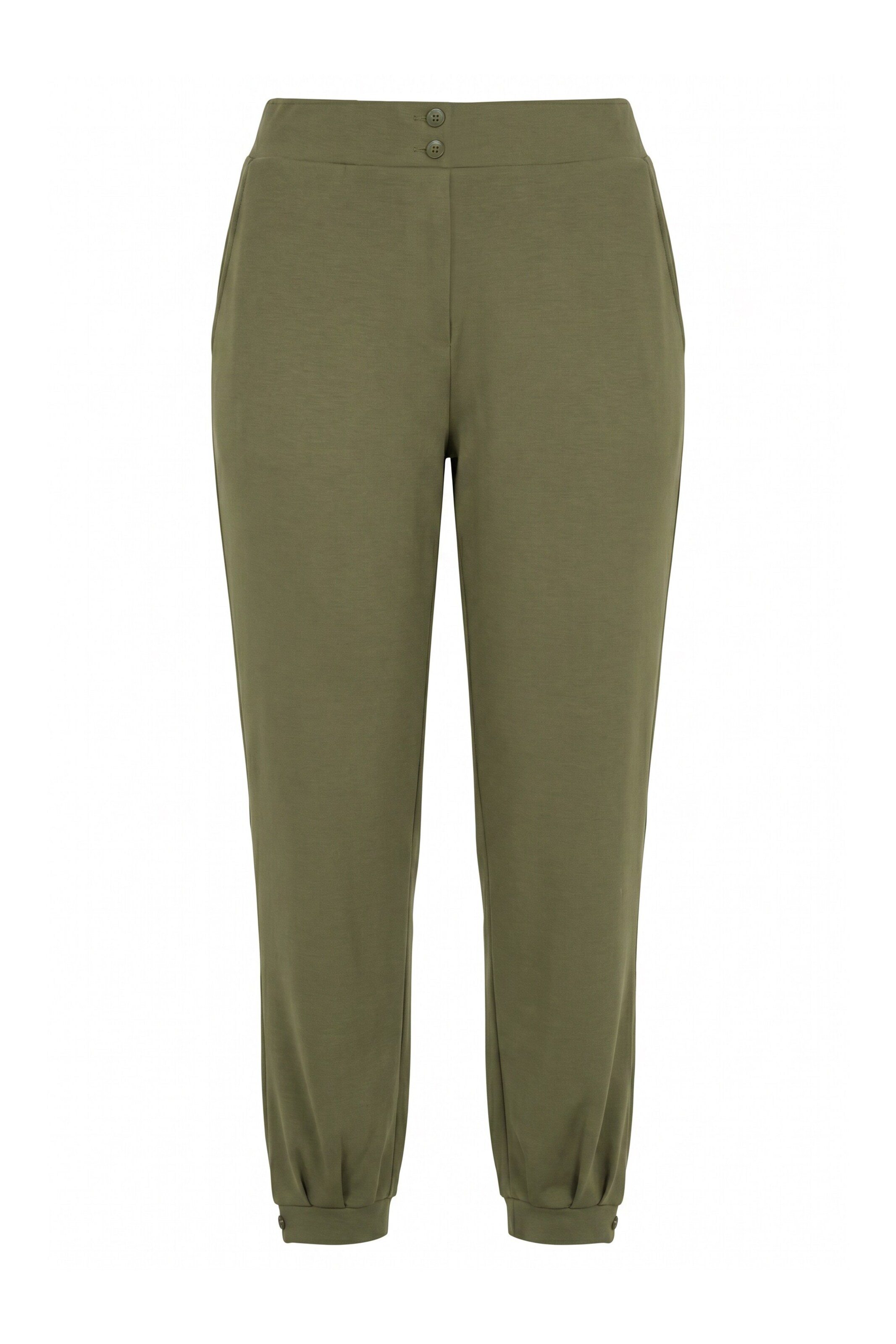 MIAMODA Broek in Groen: voorkant