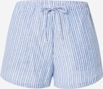 WEEKDAY Normální Kalhoty 'Tia' – modrá: přední strana