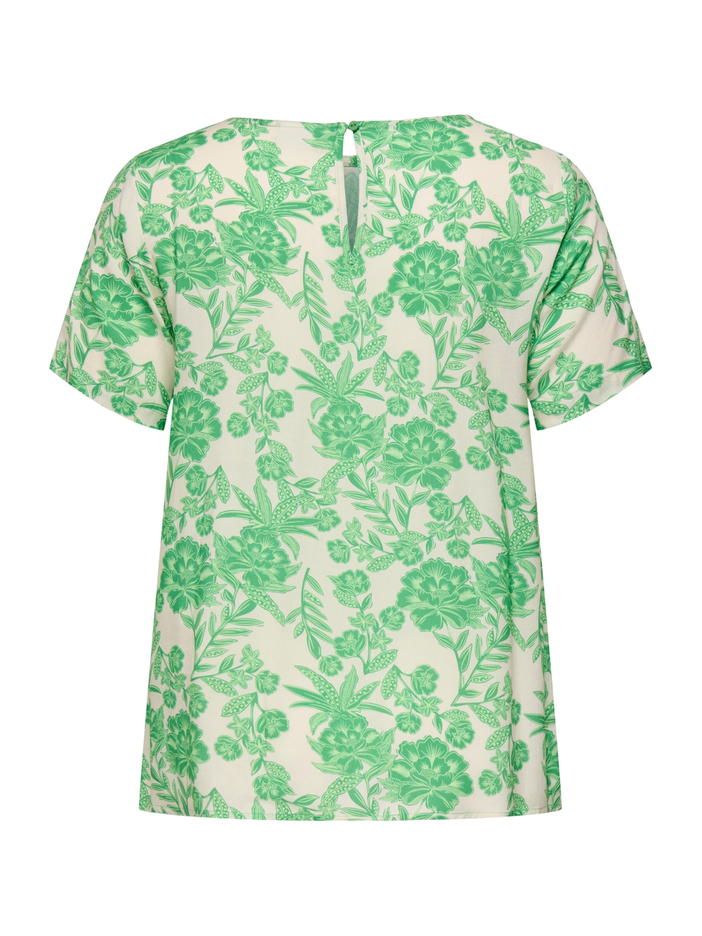 ONLY Carmakoma Koszulka 'CARMARRAKESH' w kolorze beżowy