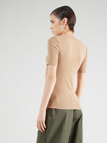 T-shirt 'Fenja' Soft Rebels en marron