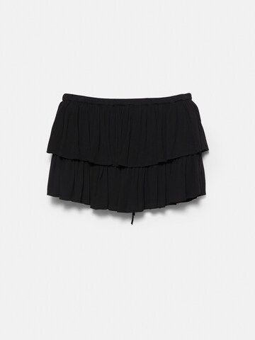 Pull&Bear Sukňa - Čierna