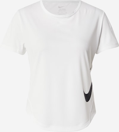 NIKE Tehnička sportska majica u crna / bijela, Pregled proizvoda