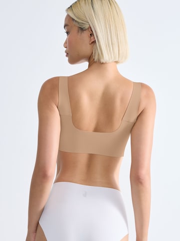 SLOGGI - Bustier Sujetador ' ZERO Feel Core Top ' en beige