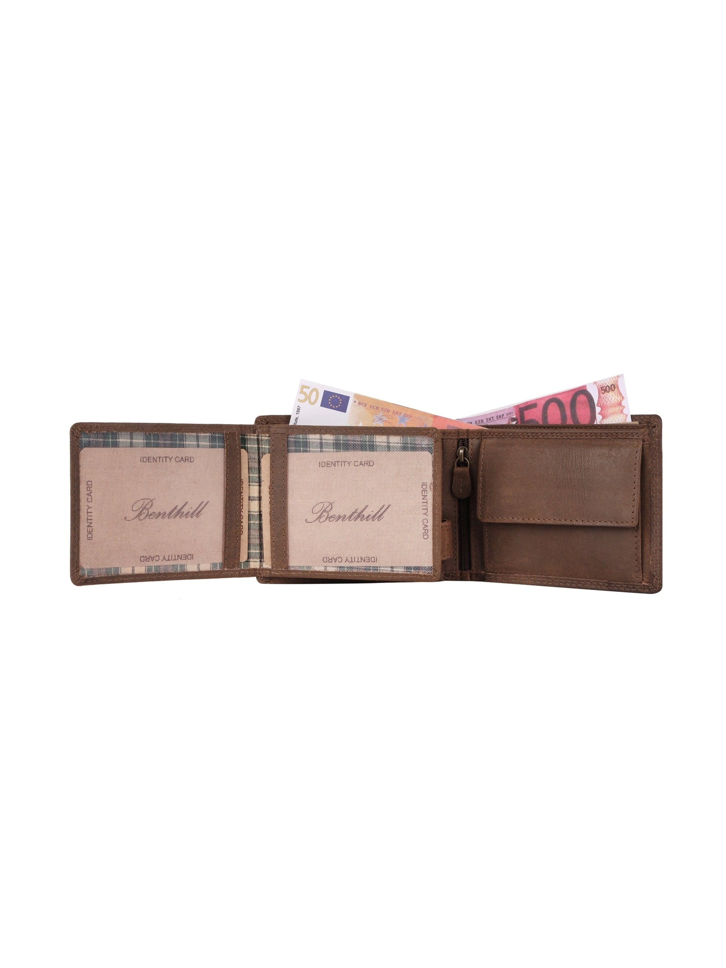 Benthill Wallet in Brown