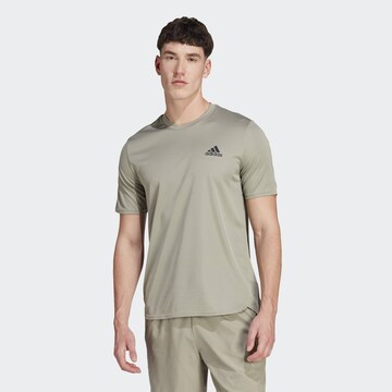 ADIDAS SPORTSWEAR Functioneel shirt in Groen: voorkant