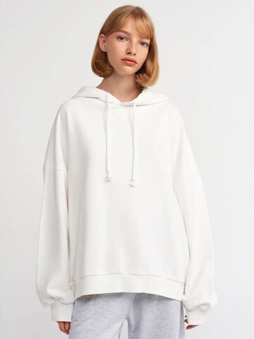 Dilvin Sweatshirt 'Sweatshirts' in White: front