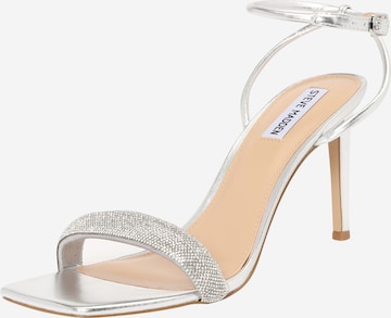 STEVE MADDEN Sandale 'ENTICE' in Silber: predná strana