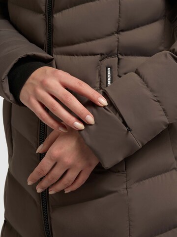 khujo Wintermantel 'Ingram5' in Bruin