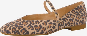 Paul Green Ballerina in Beige: Vorderseite