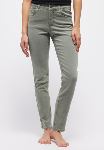 Angels Slimfit Jeans 'Cici' in Grün: Vorderseite