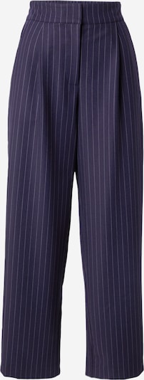 Y.A.S Pleat-front trousers 'PINLOU' in marine blue / White, Item view