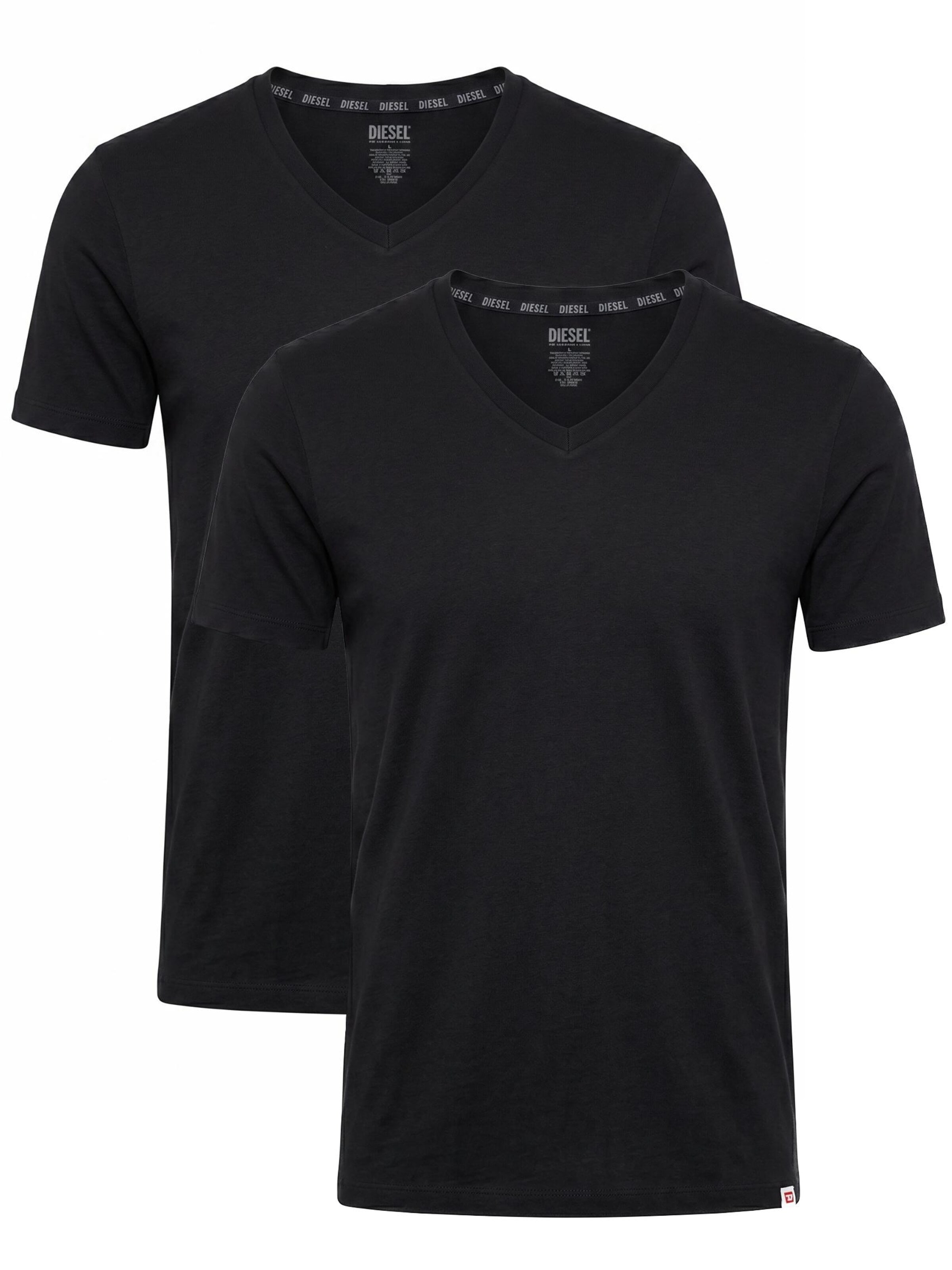 DIESEL Camiseta 'UMTEE-MICHAEL' en M en negro, Vista del producto