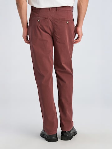Baggy Pantalon chino Lindbergh en rouge