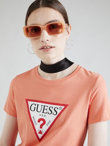 T-shirt GUESS en orange