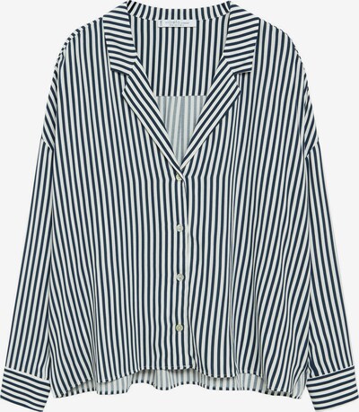 VIOLETA by Mango Bluse in blau / weiß, Produktansicht
