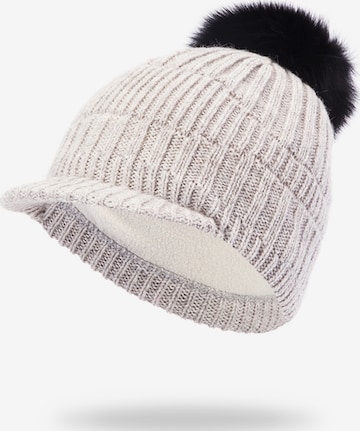 Bonnet Marhatter en beige : devant