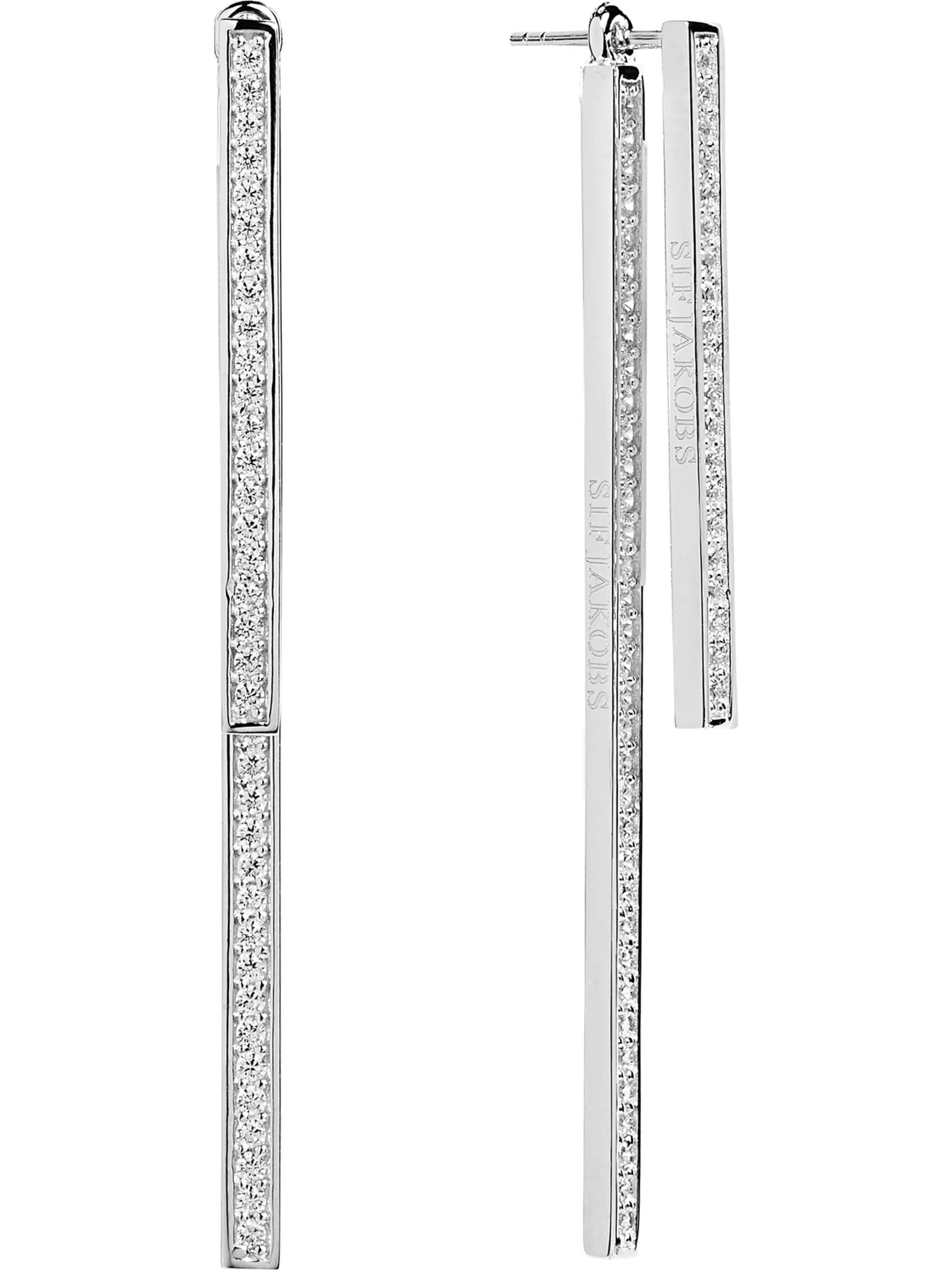 Sif Jakobs Ohrringe in Silber: Vorderseite