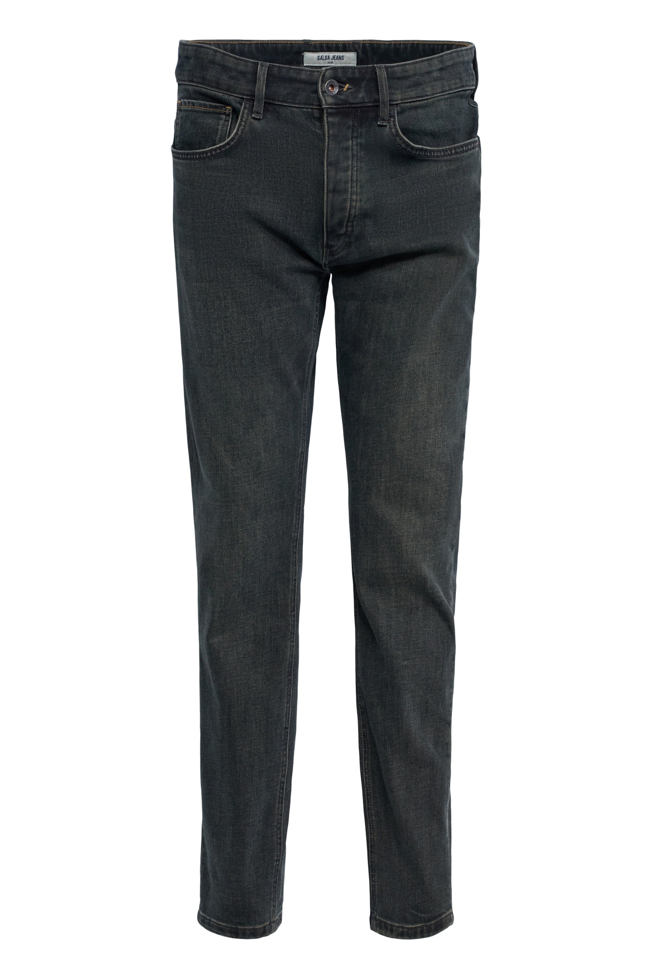 Salsa Jeans Slimfit Jeans in Blauw: voorkant