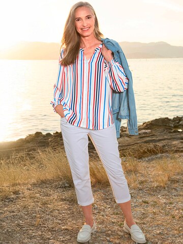 Goldner Blouse in Gemengde kleuren