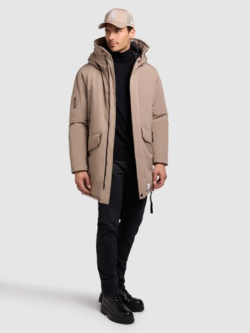 khujo Between-seasons coat 'Dachs' in Grey