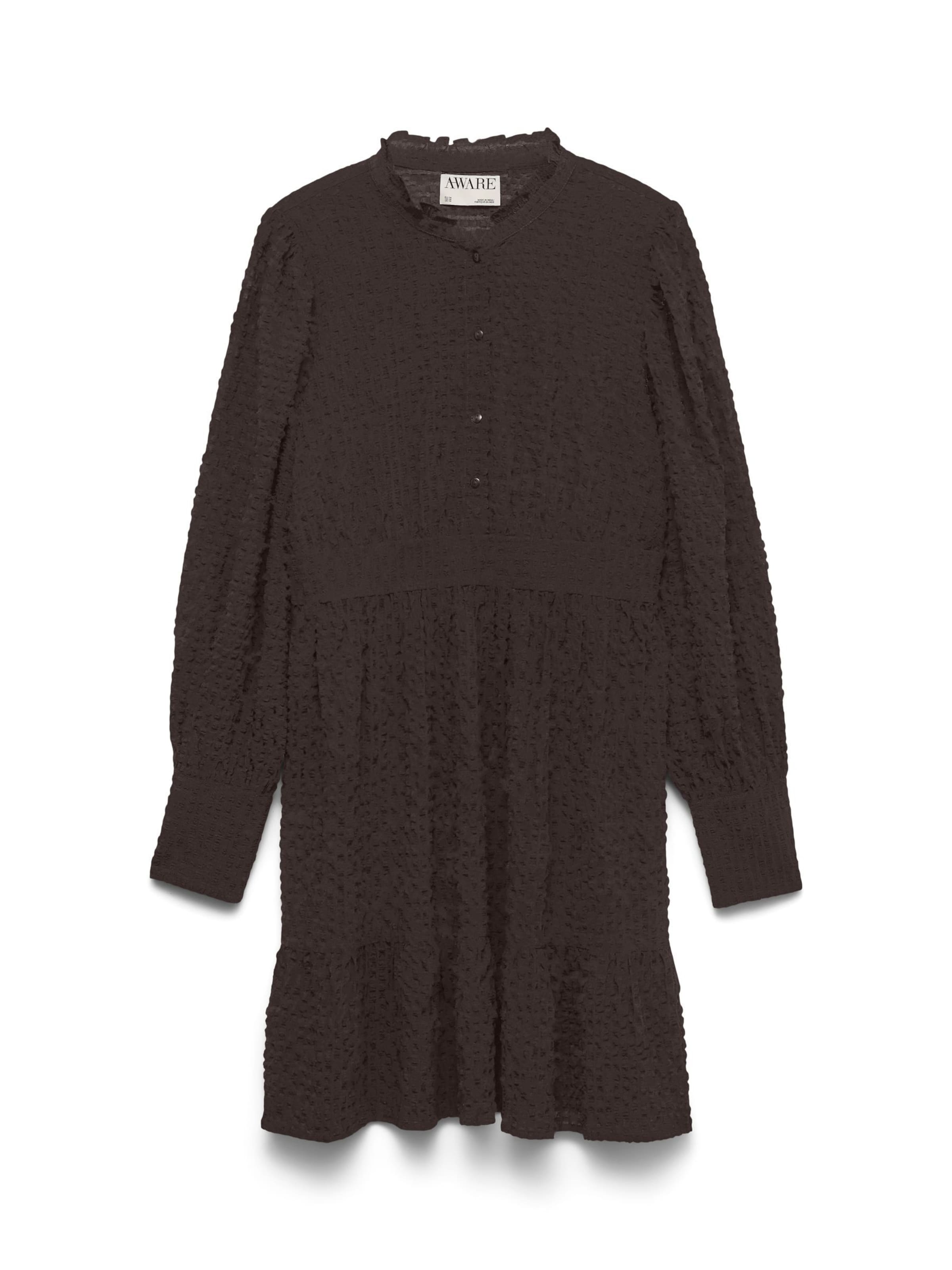 VERO MODA Kjole 'AWNoelle' i brun: forside