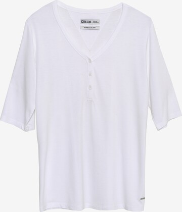 BIG STAR Shirt 'DARYA' in Wit: voorkant