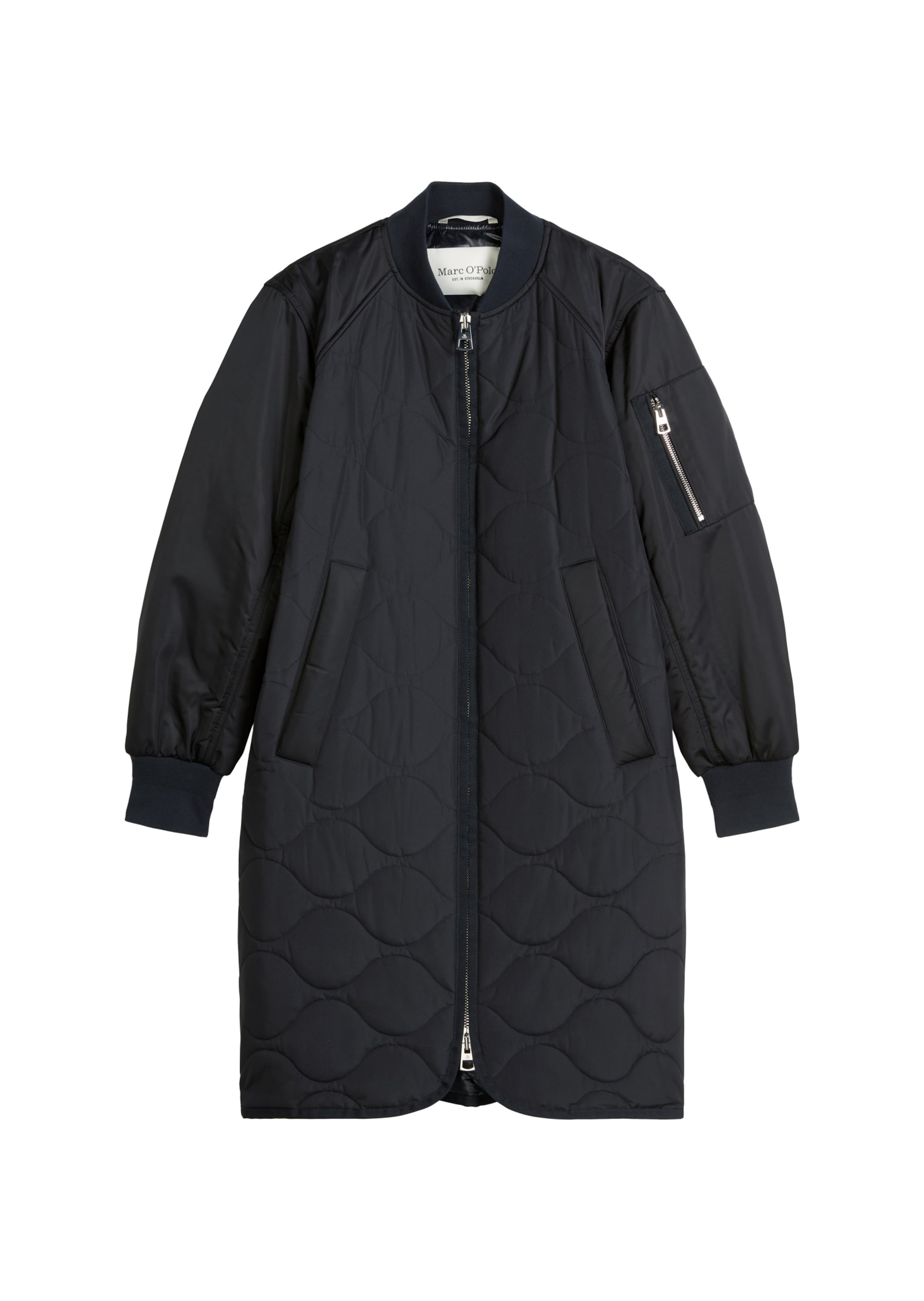 Marc O'Polo Mantel in Blau: Vorderseite