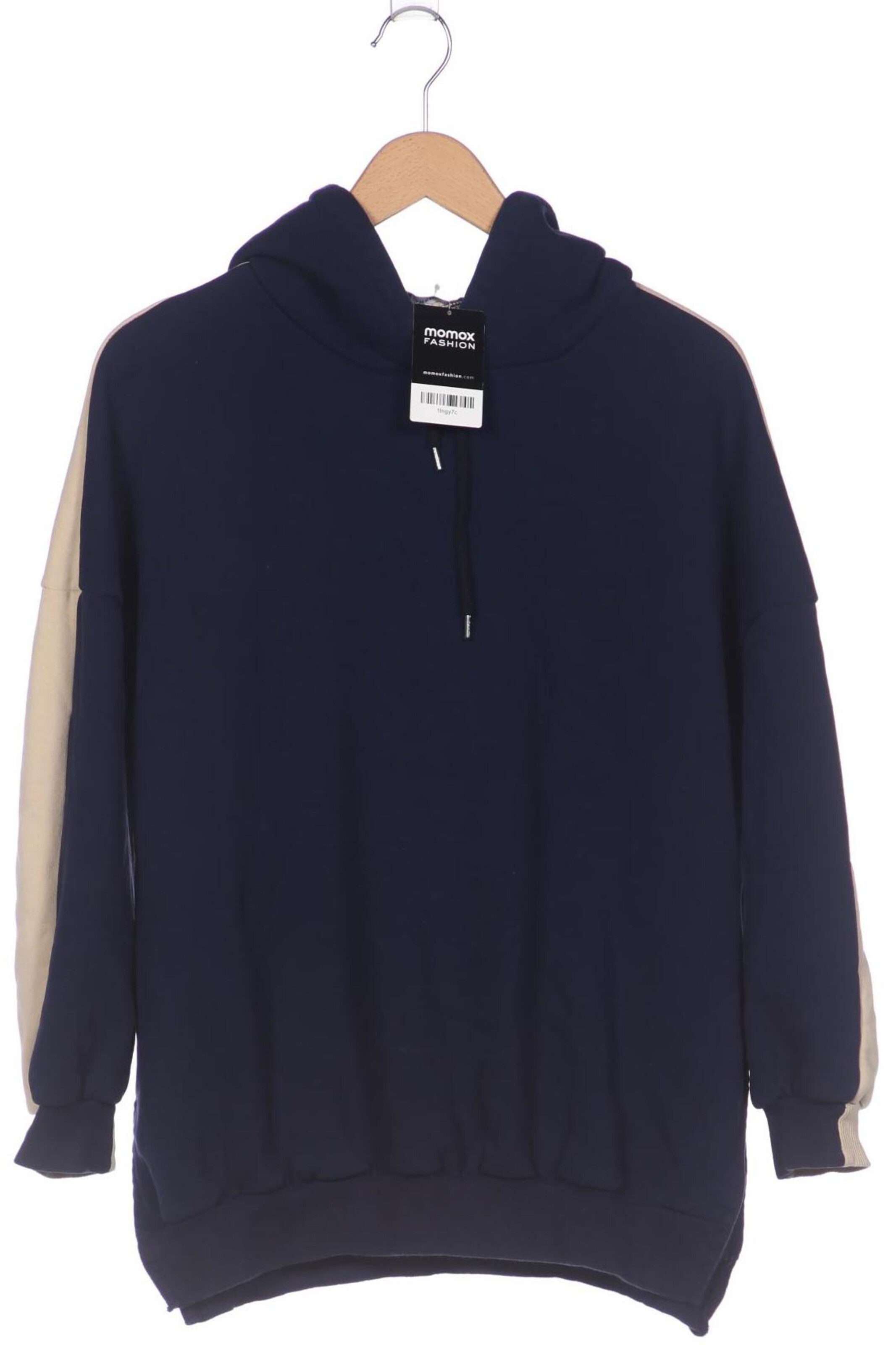 Trendyol Sweatshirt & Zip-Up Hoodie in S in Blue: front
