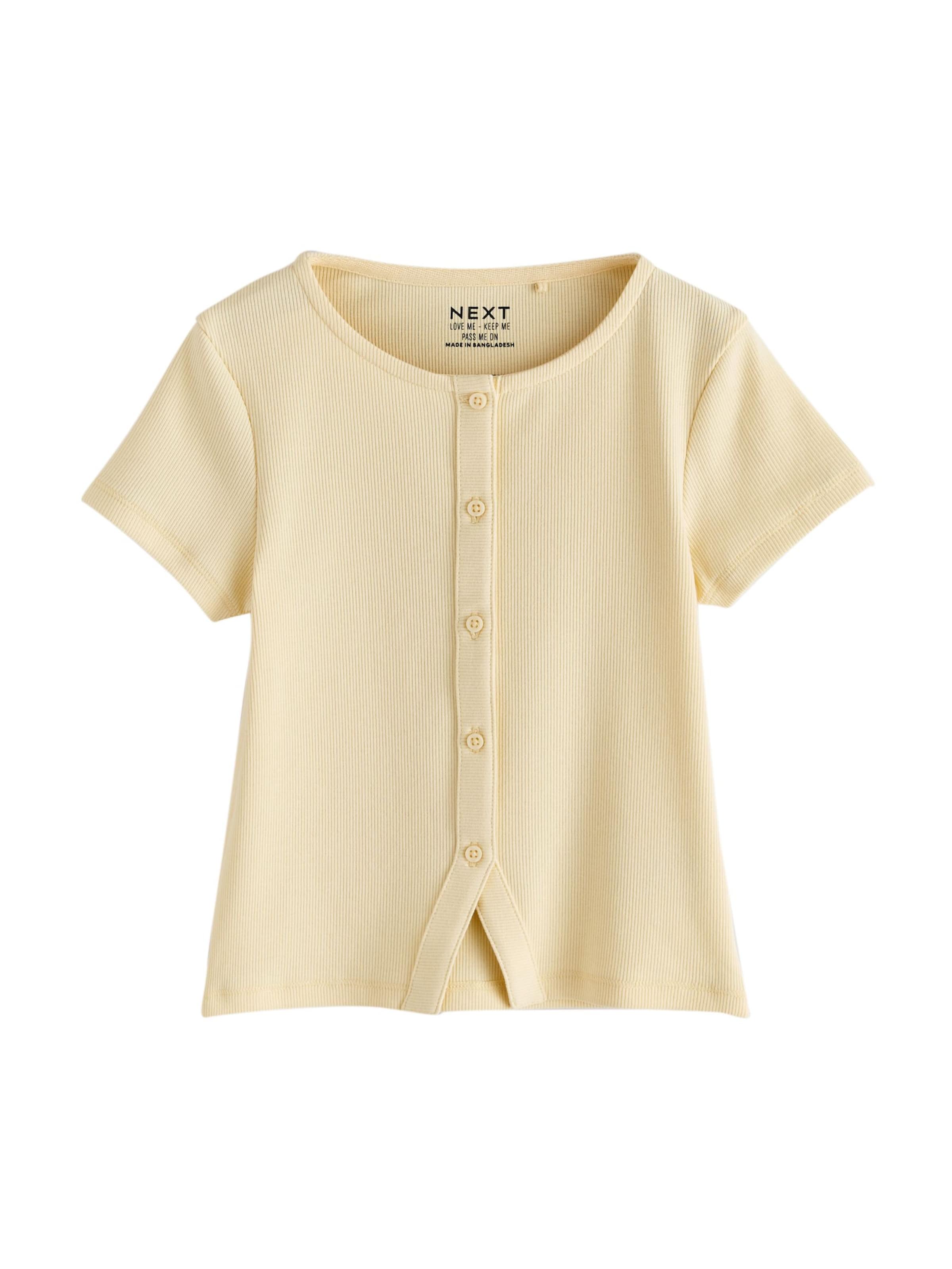 Next - Casaco de malha em amarelo: frente