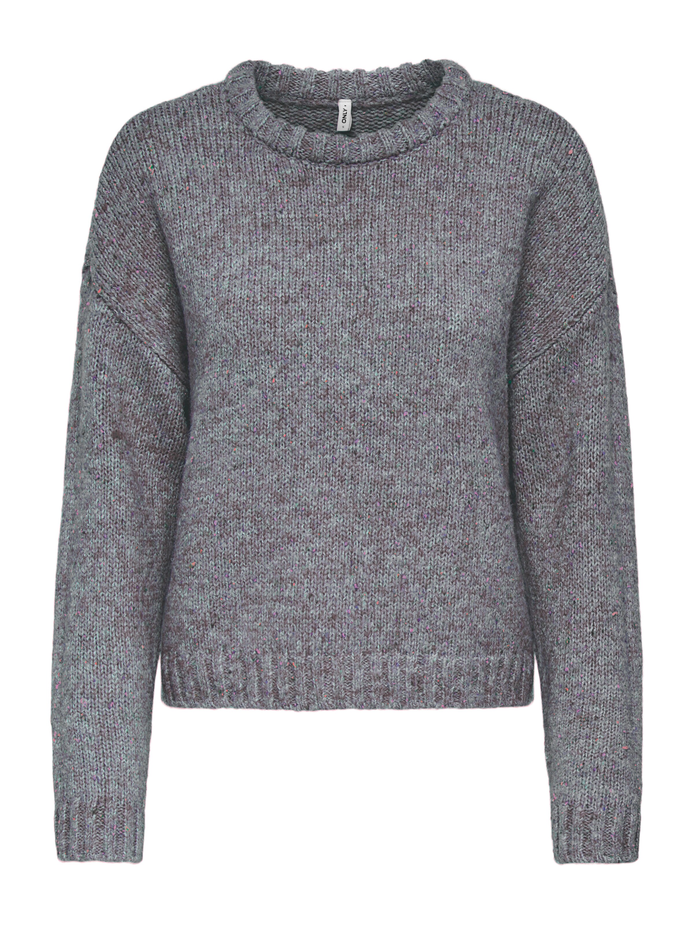 ONLY Sweater 'ONLSMILLA' in Grey: front