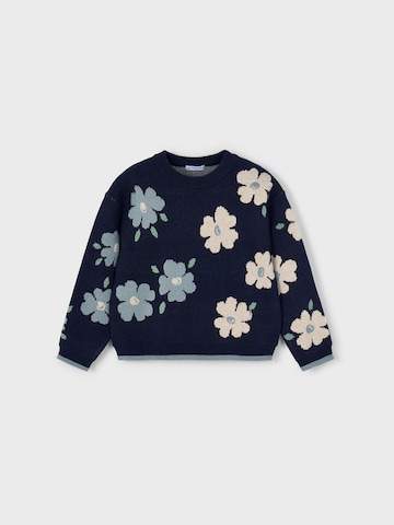 Mayoral Sweater 'Pullover mit Blütenmuster' in Green