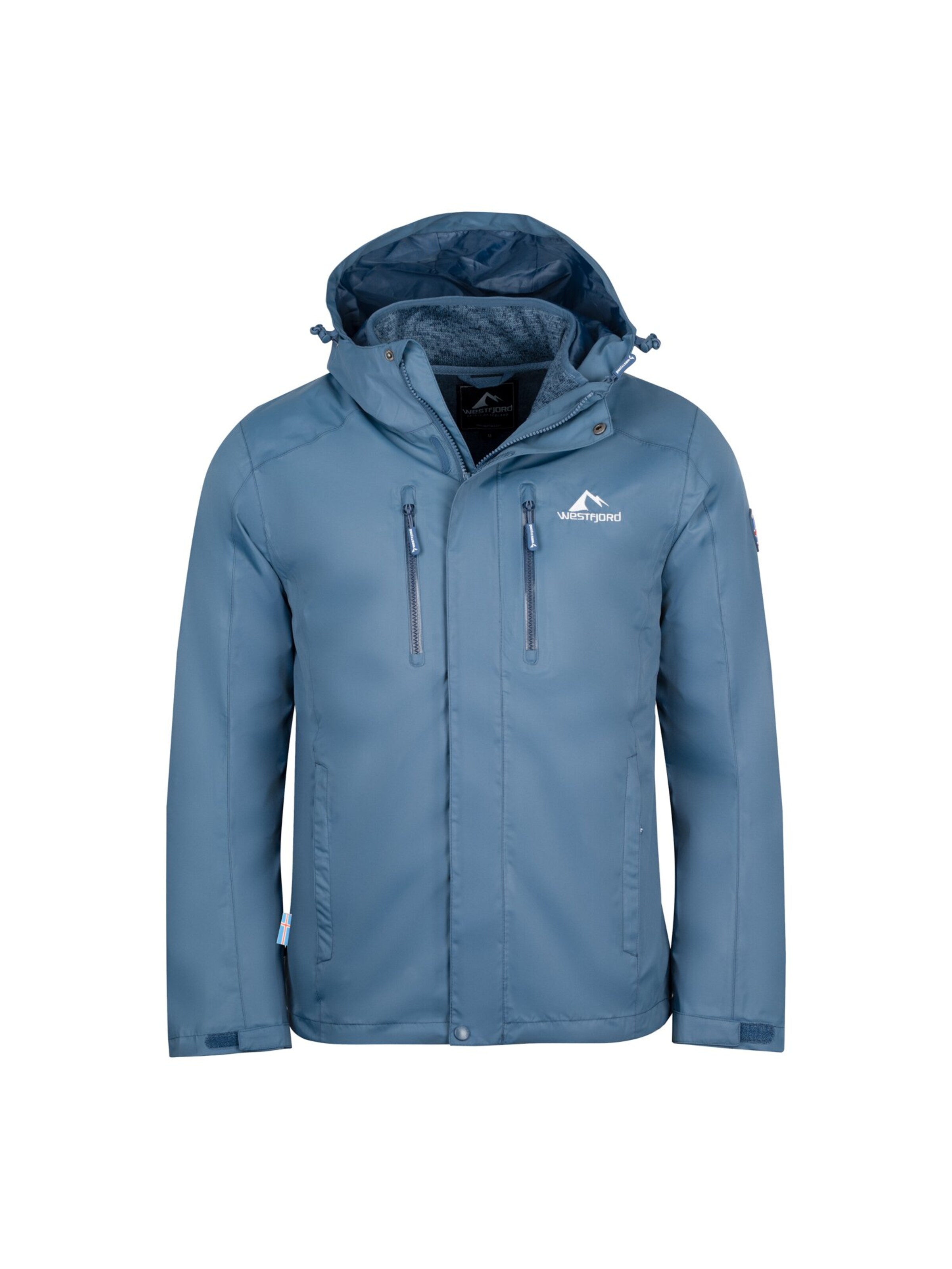 WESTFJORD Outdoor jacket in Blue: front