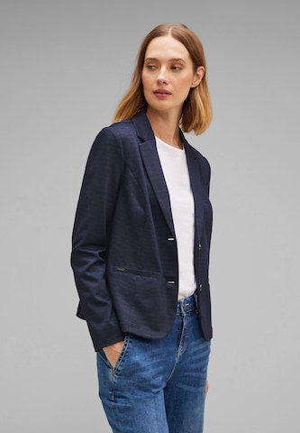 STREET ONE Blazer in Blue: front