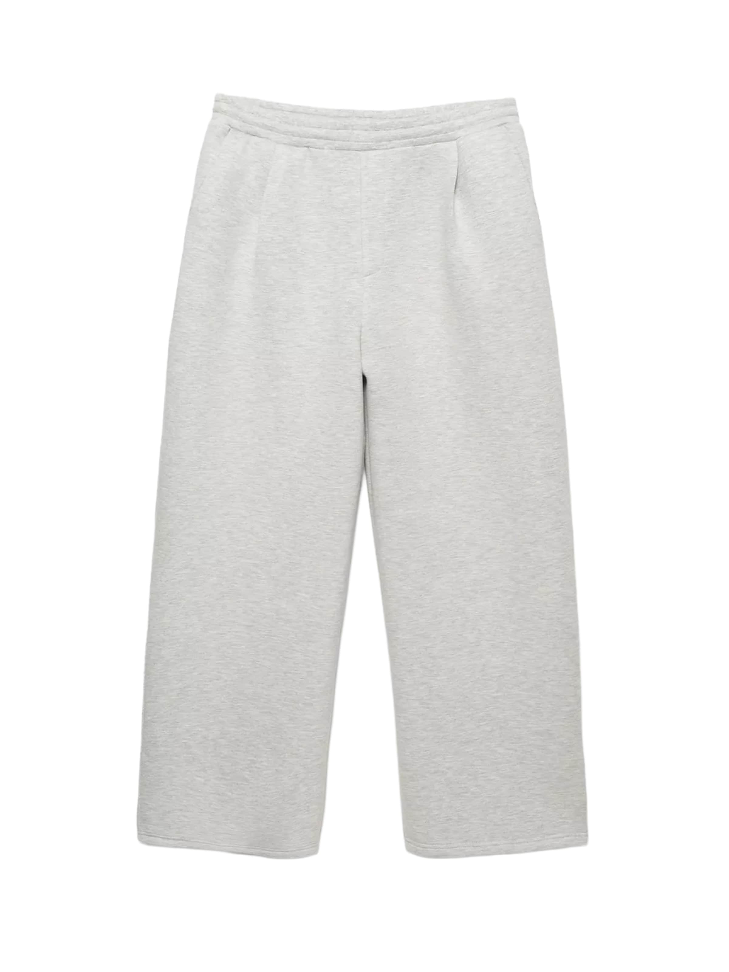 Pull&Bear Baggy Hose in Grau: Vorderseite