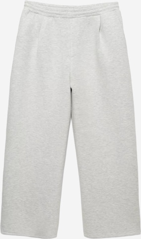 Pull&Bear Veckad byxa i grå: framsida