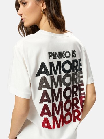 PINKO T-shirt i vit